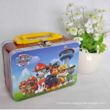 Metal Lunch Tin Box /Tin Box with Handle /Metal Box